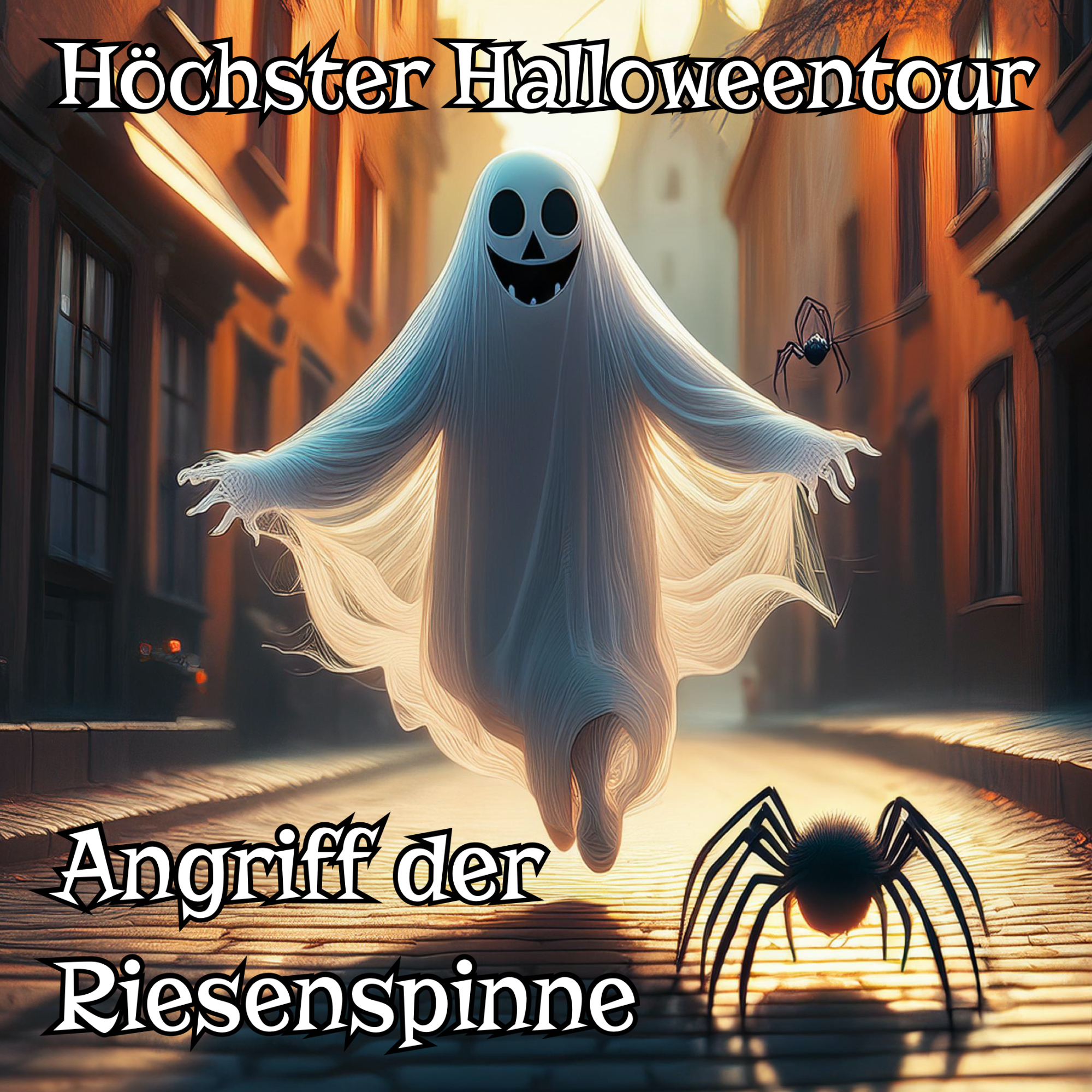 Titelbild zur Tour "Höchster Halloweentour '25 - Angriff der Riesenspinne"